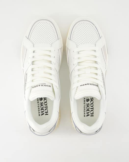 Scotch & Soda New Cup Sneaker in Weiß