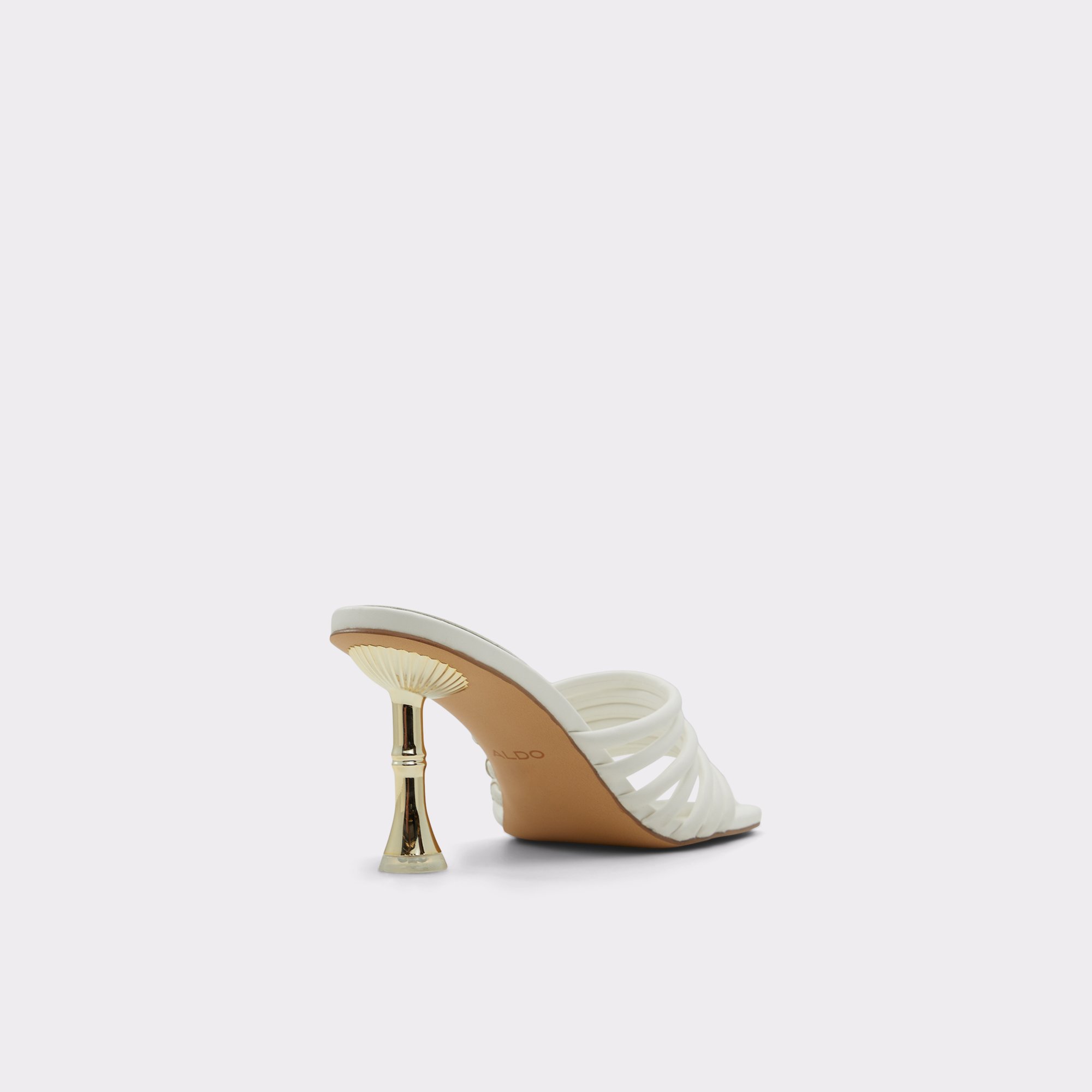 Harpa White Women Mule Shoes