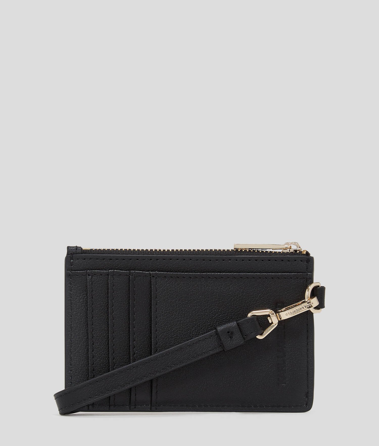PORTE-CARTES KARL SIGNATURE AVEC SANGLE