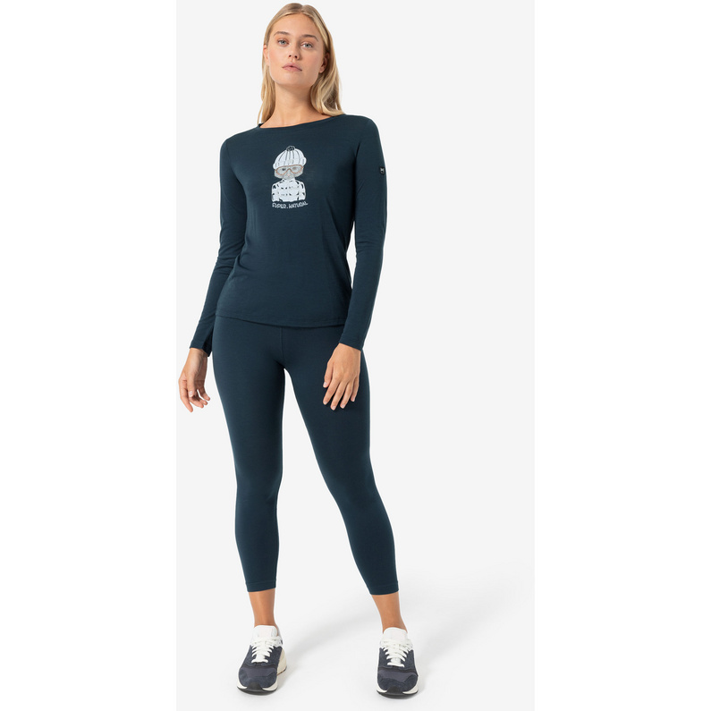 Super.Natural Damen Snow Cat Longsleeve