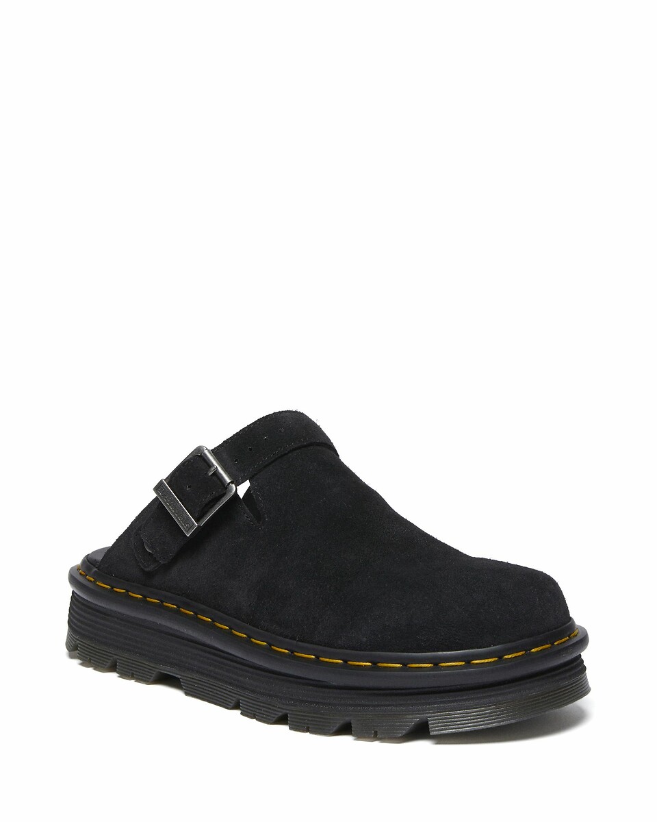 DR. MARTENS<br>Mules de camurça fechadas ZebZag