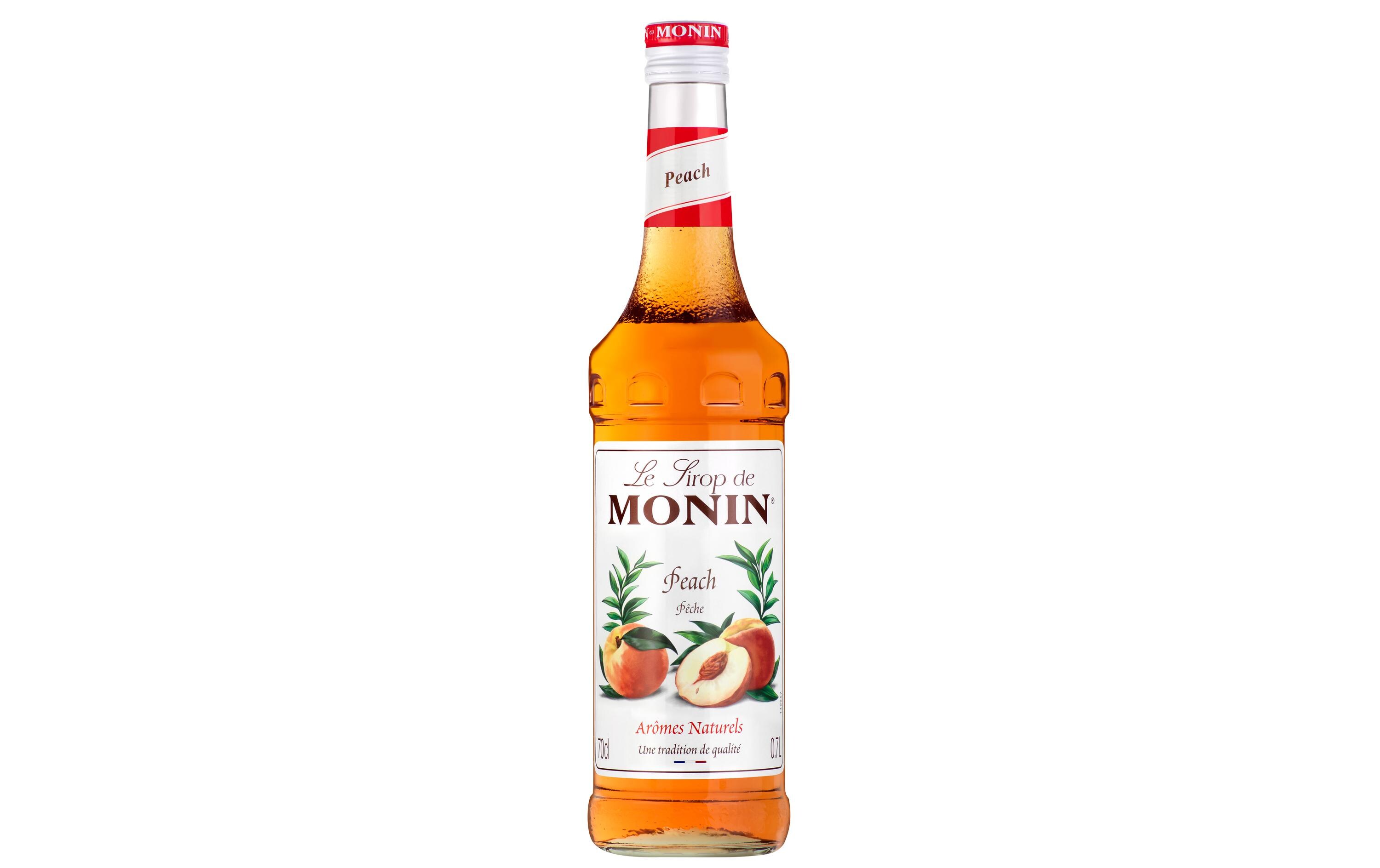 Sirup Pfirsich 0.7 lAromatischer Sirup mit Pfirsichgeschmack