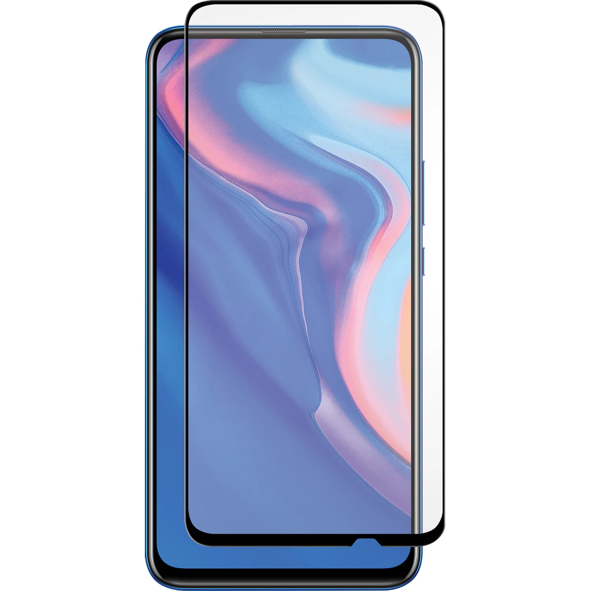 Panzer Full-Fit Huawei P Smart Z skjermbeskytter (sort)