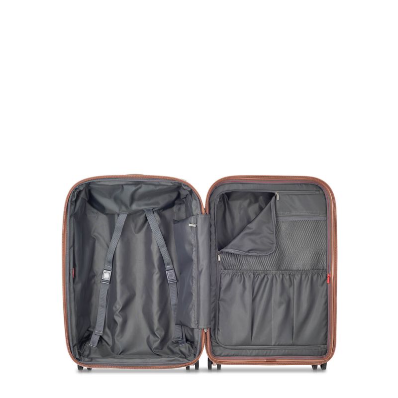 Valise cabine rigide St-Tropez Extensible 55 cm Bleu marine