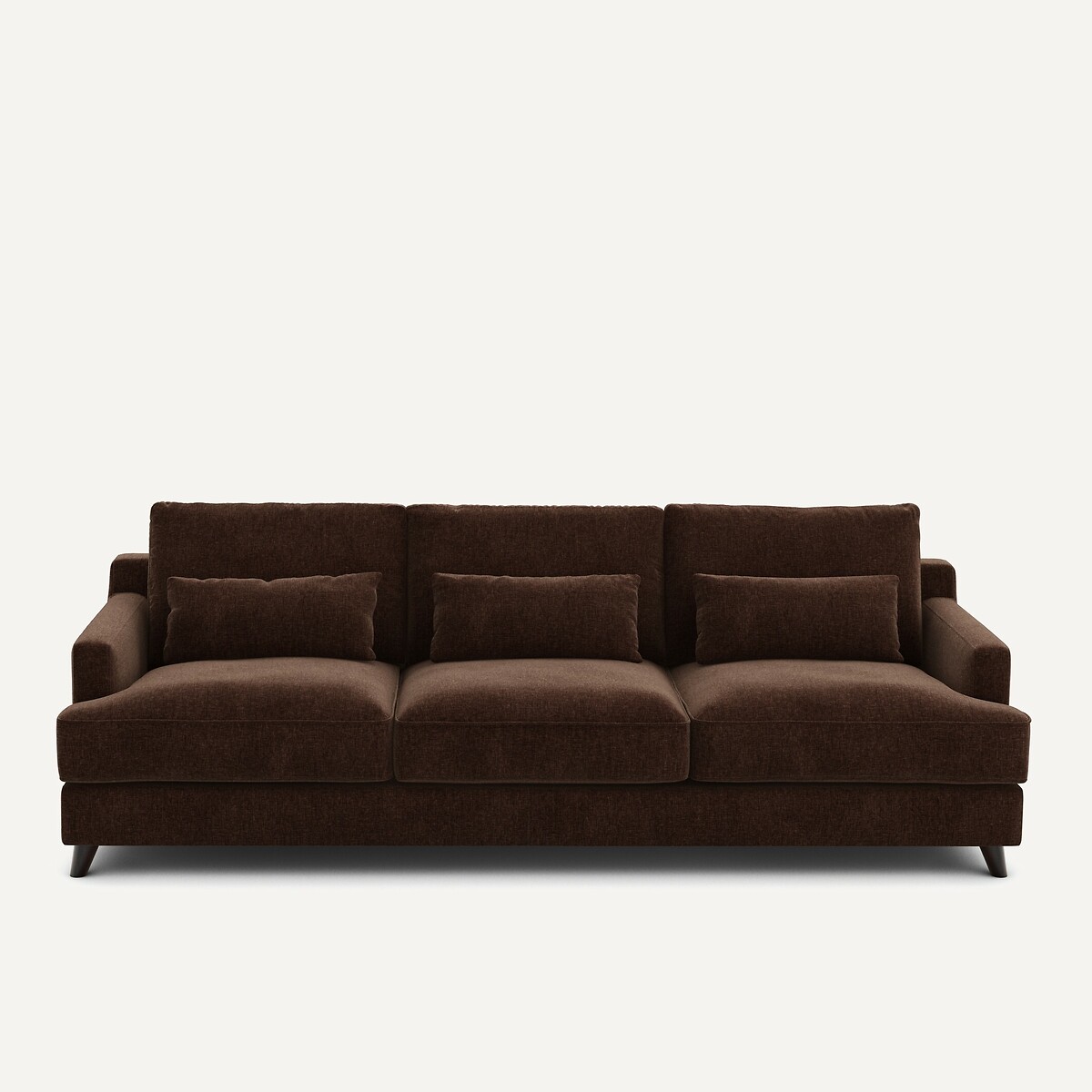 AM.PM<br>Sofá de veludo chenille, Alwine
