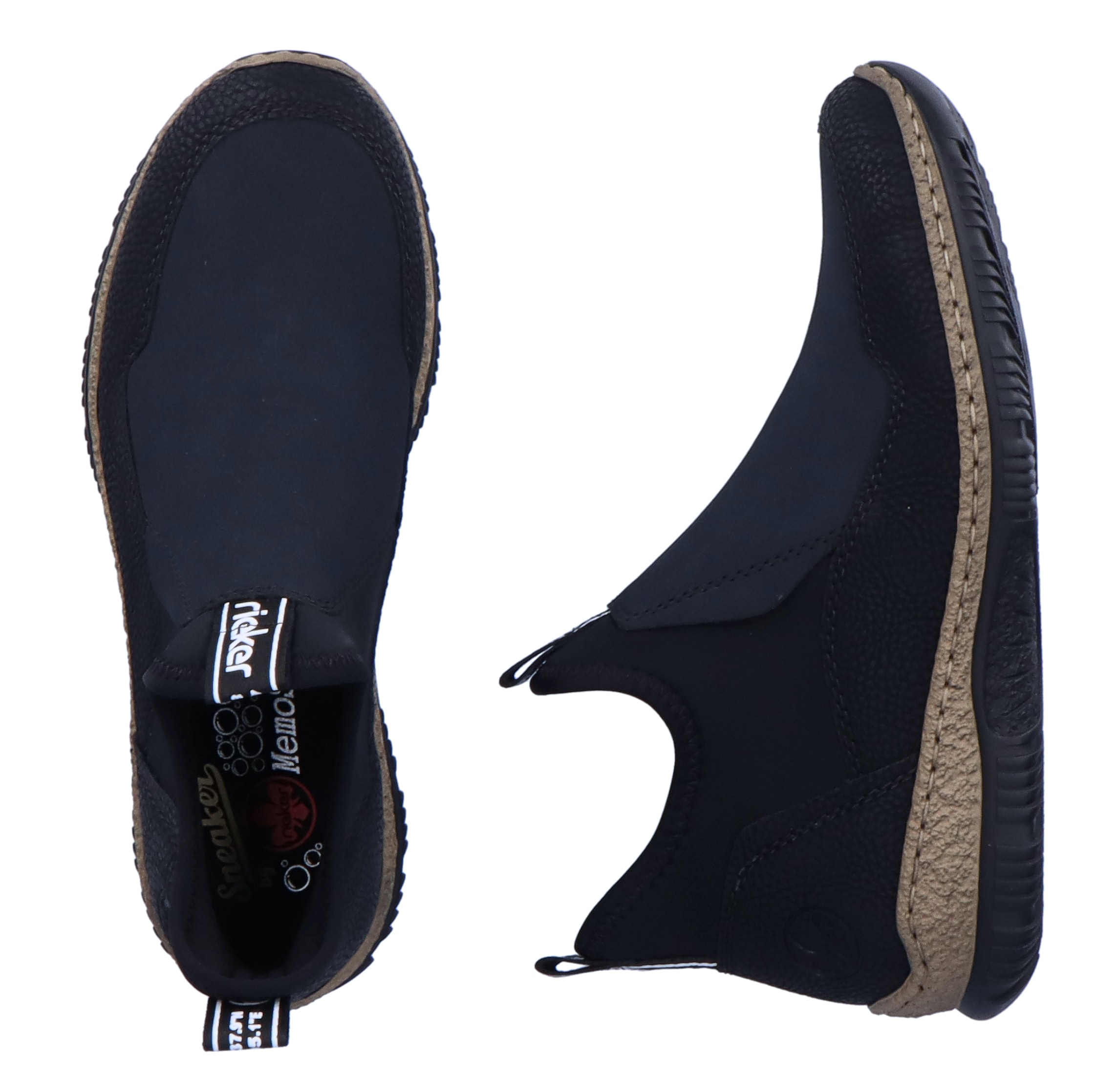 Rieker Schlupfboots  mit Logoschriftzug