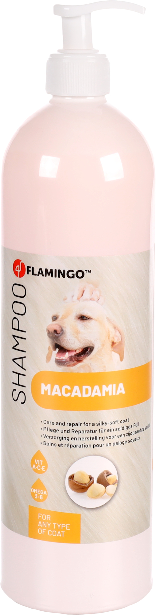 Flamingo f-1030878 - Shampoing Tout type de pelage 1 L