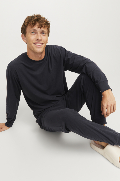Jack & Jones zwarte heren sweater