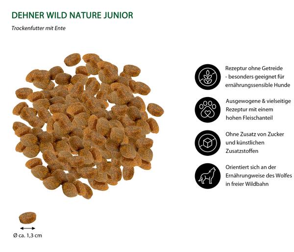 Dehner Wild Nature Trockenfutter für Hunde