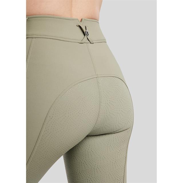 Paardrijbroek Montar MOMegan Yati Full Grip Middengroen