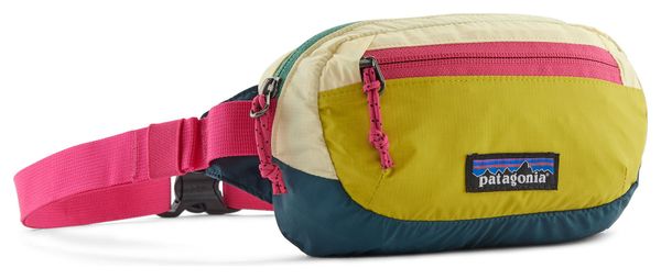 Sac Banane Patagonia Terravia Mini Hip Pack 1L Rose/Jaune Unisexe