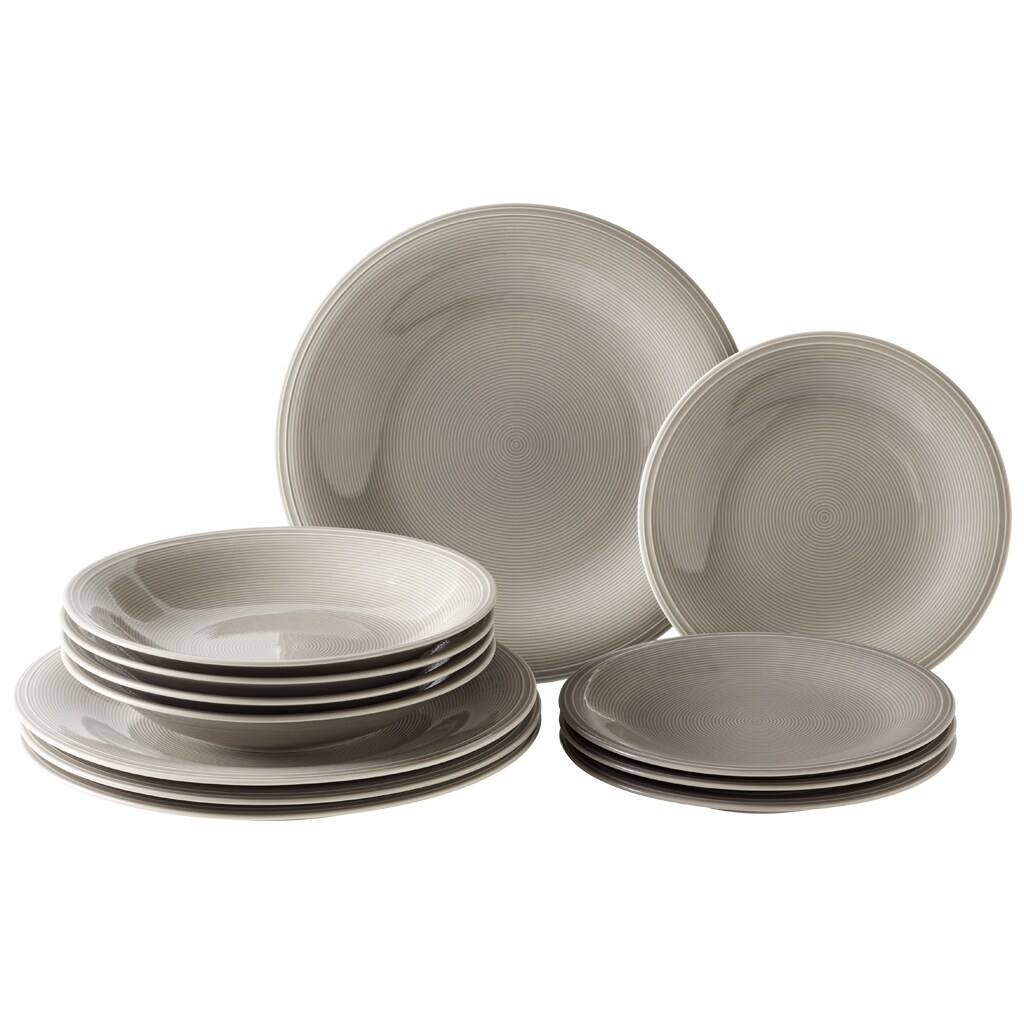 like. by Villeroy & Boch Starter Teller-Set Color Loop 12er Set