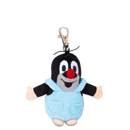 Trötsch Der kleine Maulwurf - Schlüsselanhänger mit blauer Latzhose