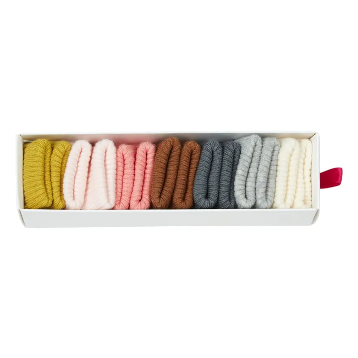 Bonton Semainier Chaussettes | Rose