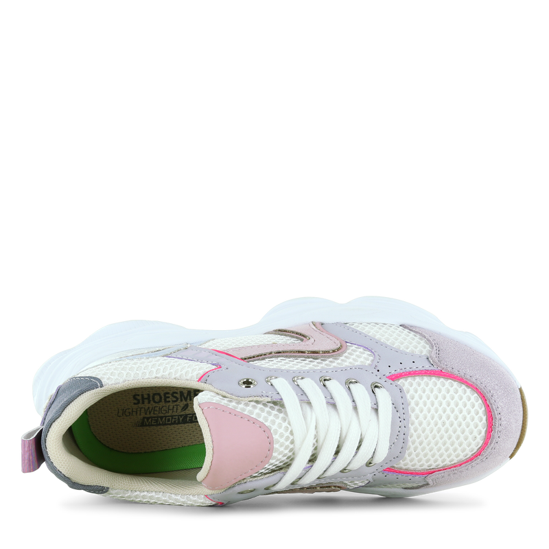 Shoesme weiß-rosa Sneaker