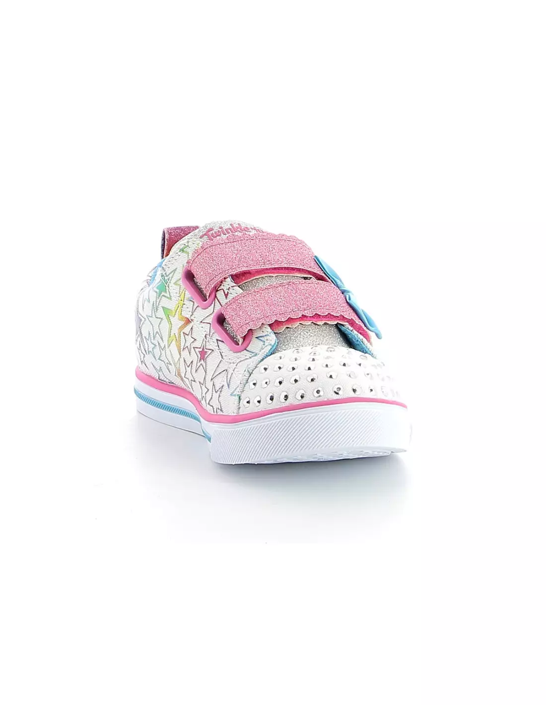 SKECHERS SPARKLE LITE STARS - Baskets Whitemulti