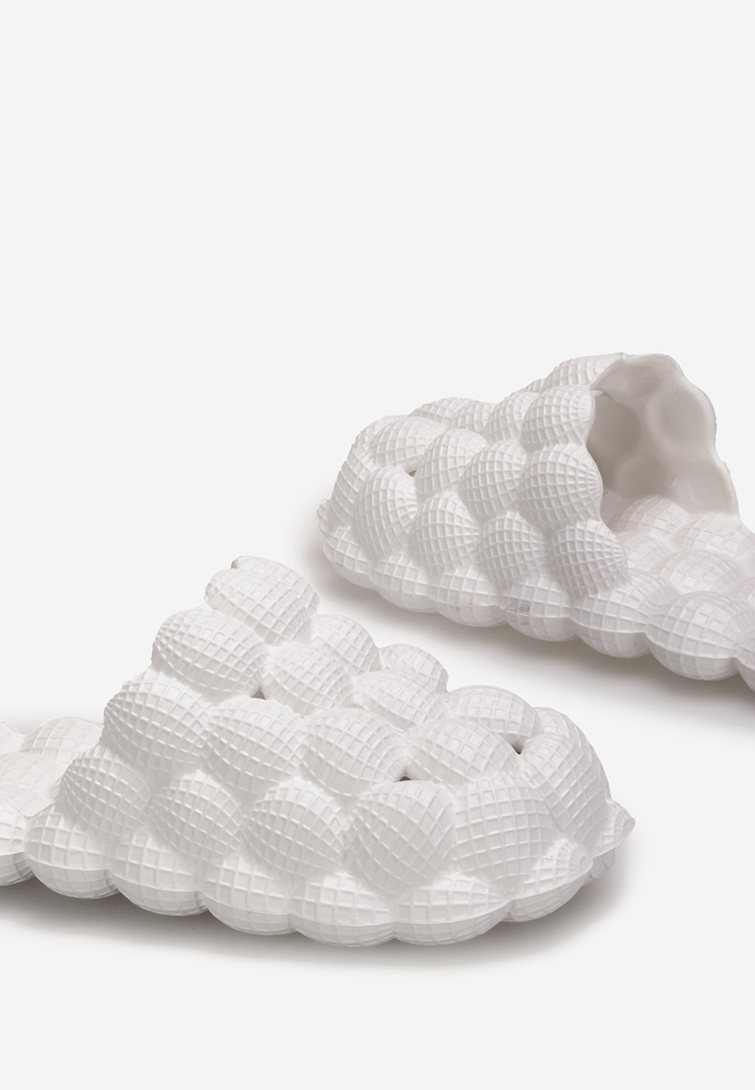 Pantoufles pour femme blancs Kalona
