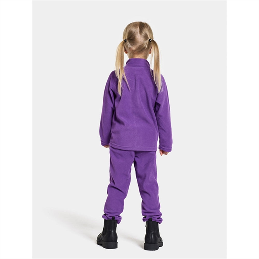 Køb Didriksons Disco Purple Monte Kids Fleece Bukser | Luksusbaby
