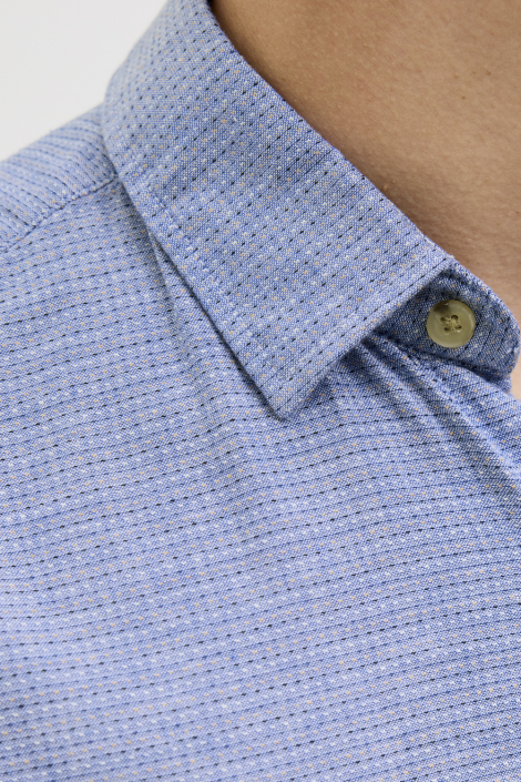 Jack & Jones blauwe heren overhemd