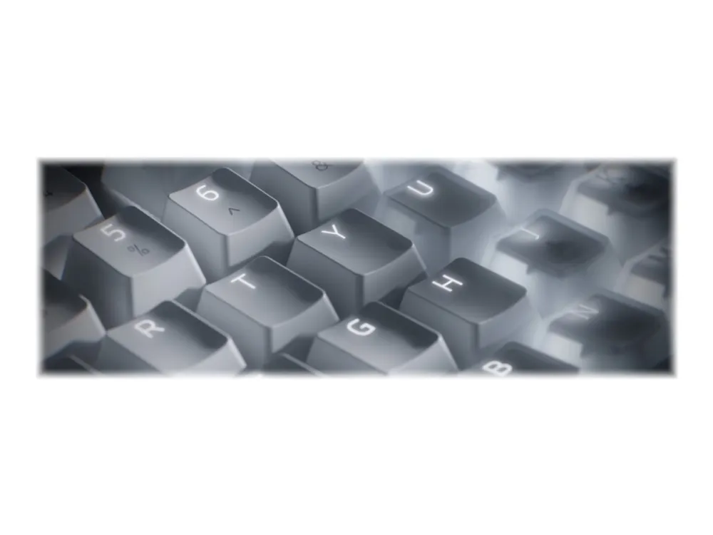 Razer Pro Type Ultra - Tastatur - bagbelyst - trådløs - USB-C, Bluetooth, 2.4 GHz - QWERTY - USA - tastkontakt: Razer Yellow