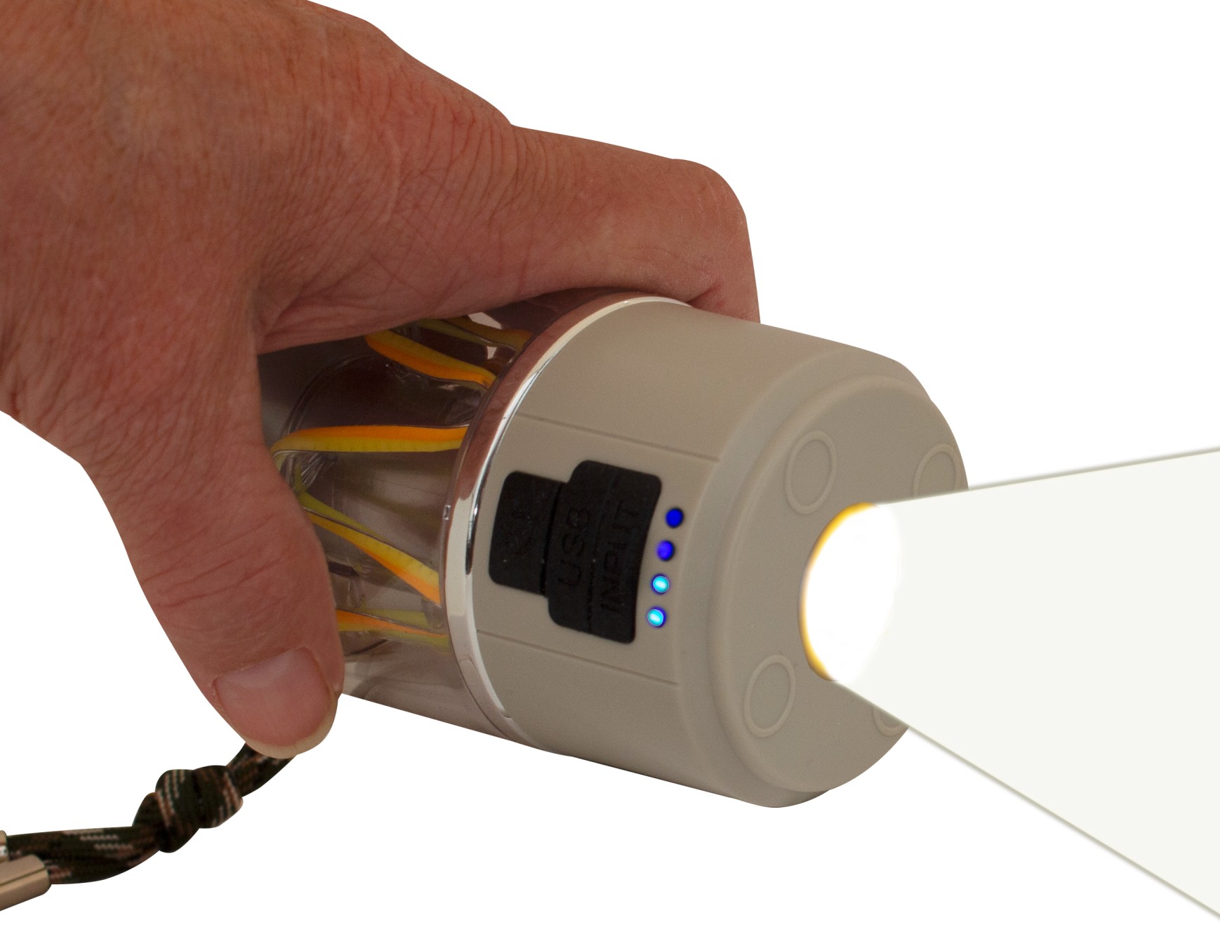 Eurotrail String campinglamp met zaklamp