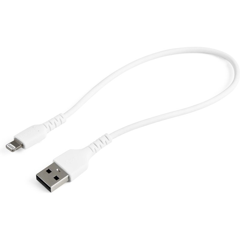 StarTech.com Câble USB-A vers Lightning blanc 0,3 m