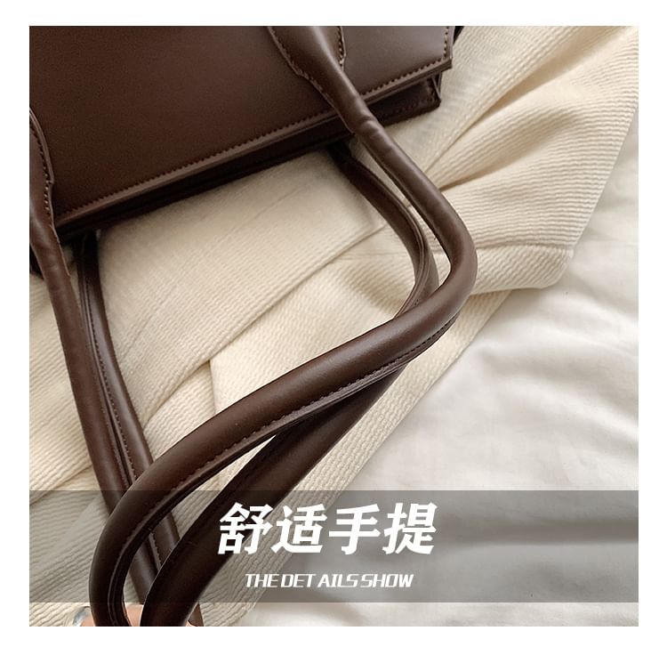 KOCORE - Effen imitatieleren tas