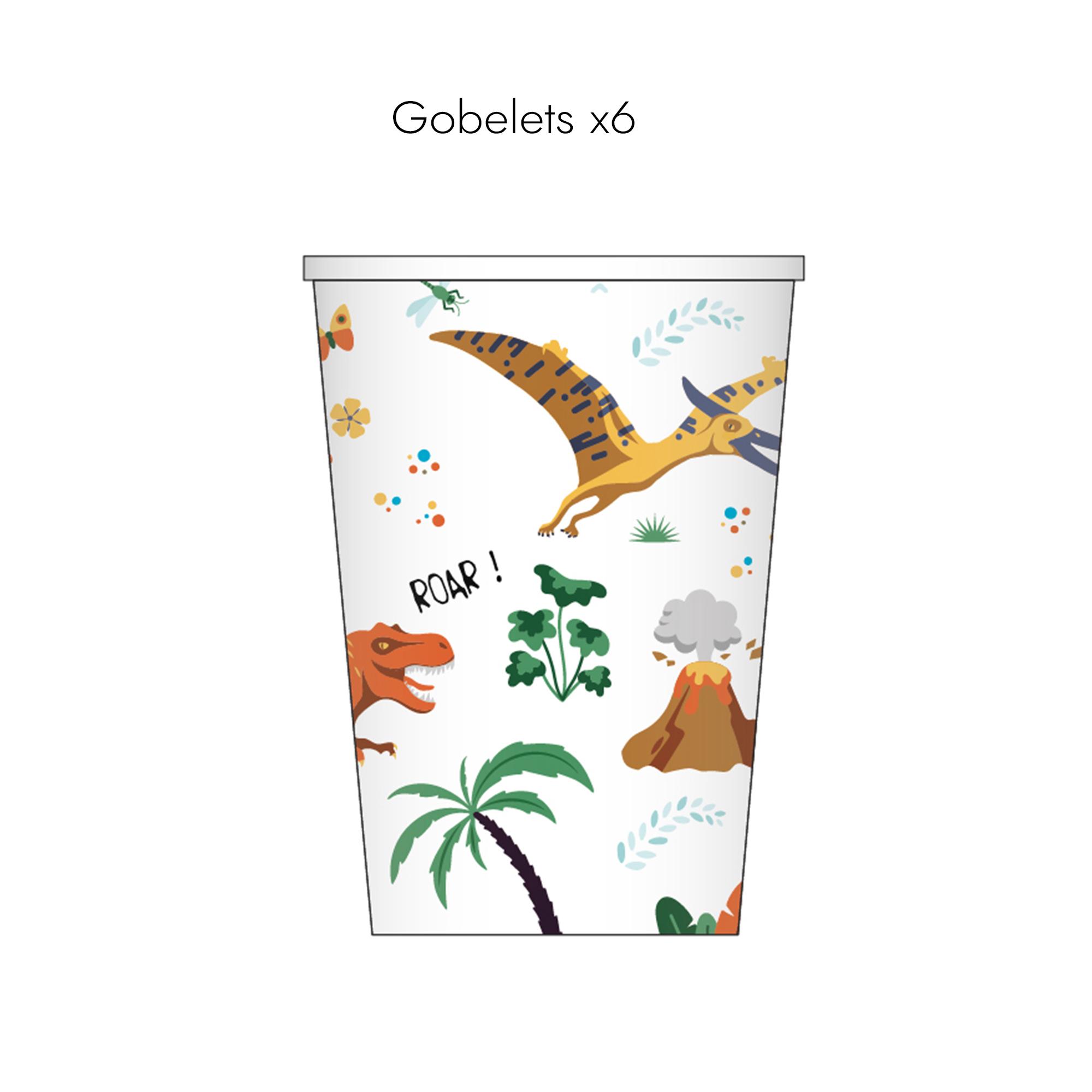 BOITE ANNIVERSAIRE DINOSAURE 53 PIECES