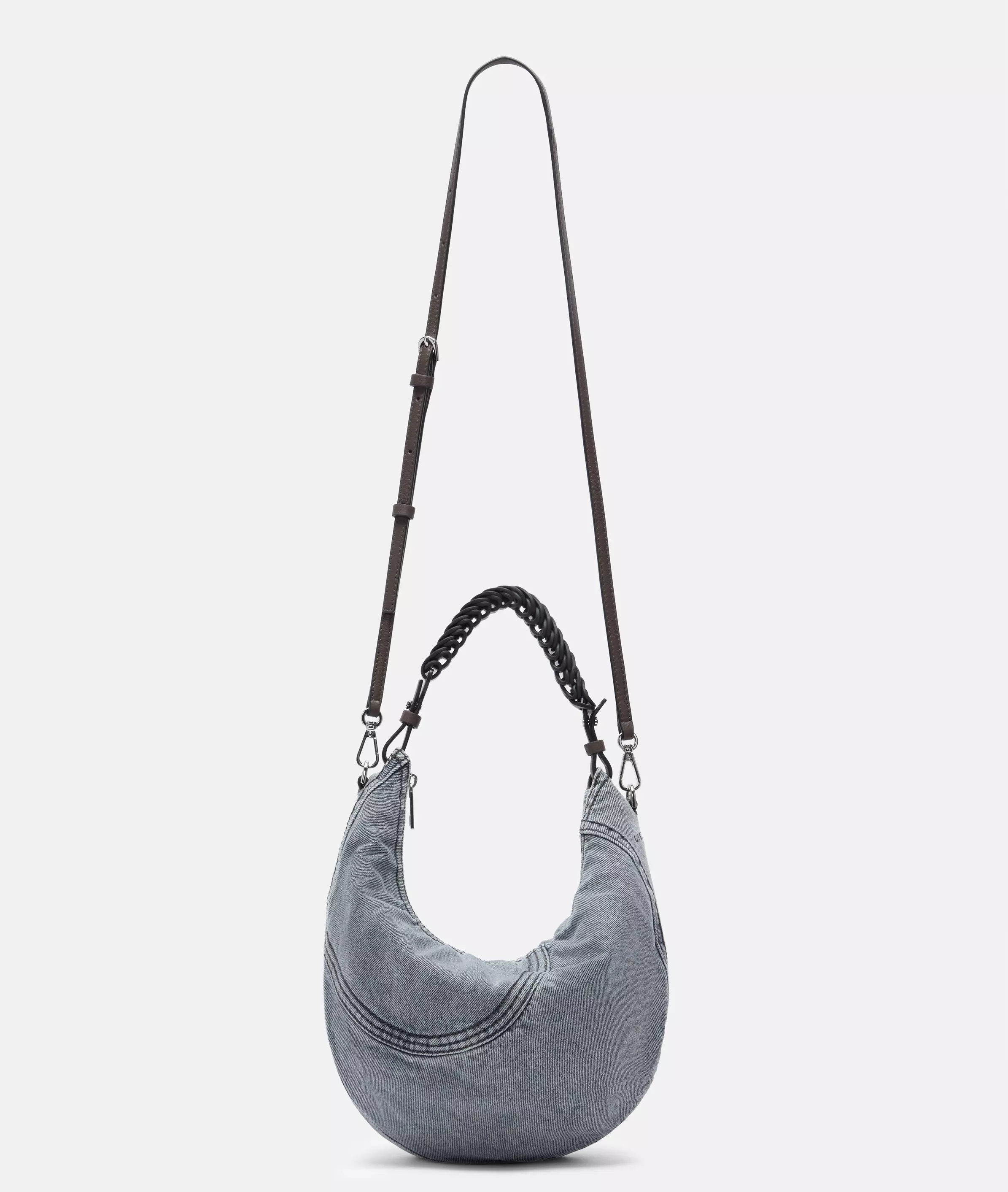 Denim Luna Hobo S Handy hobo bag made from denim