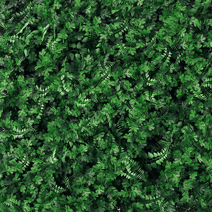 Mur végétal artificiel forêt 50x50