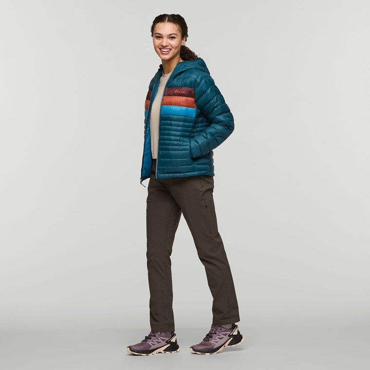 Cotopaxi Fuego Down Hooded Jacket Abyss Stripes