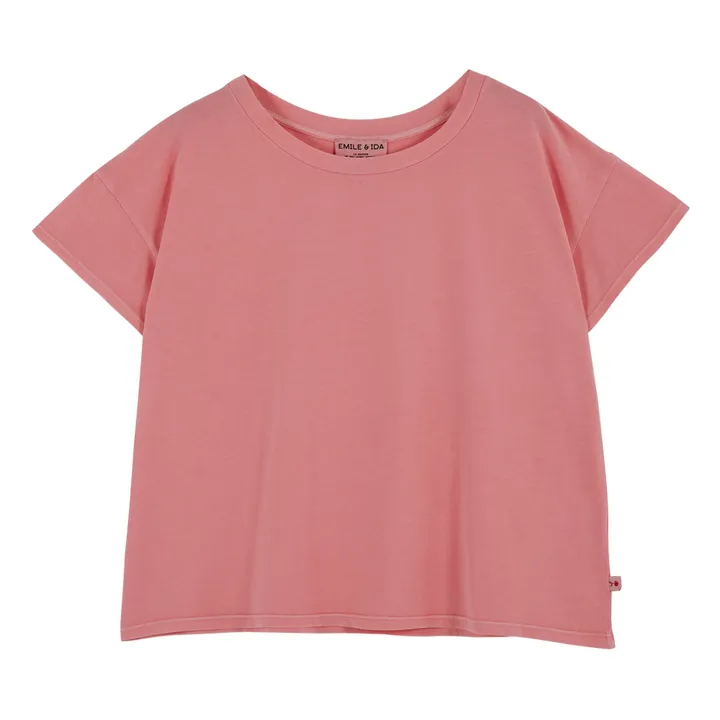 Emile et Ida T-shirt Zamila Coton Bio - Collection Femme | Rose