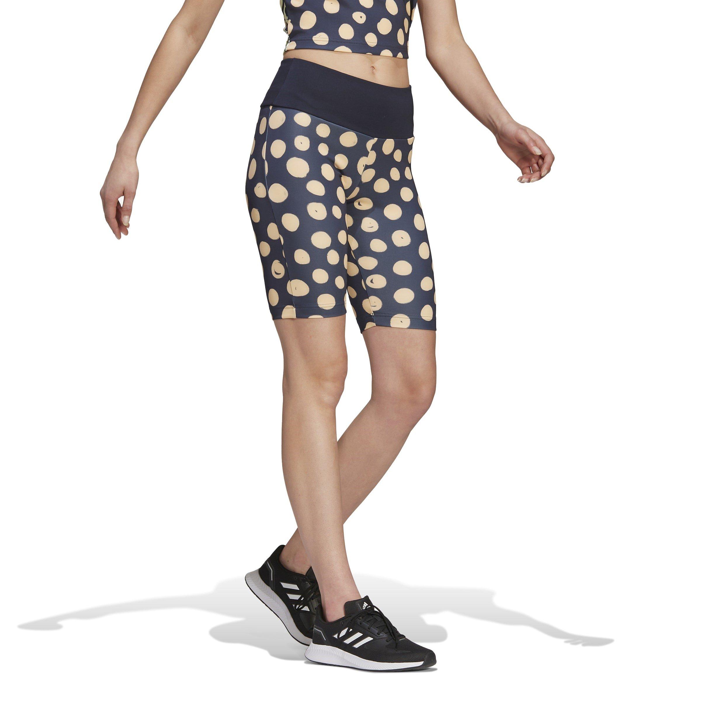 adidas Farm Print Bike Shorts Womens