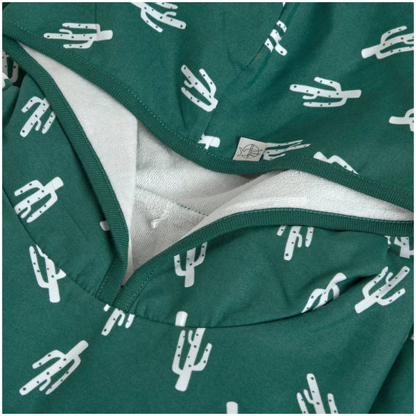 LässigLässig   UV Badeponcho cactus green
