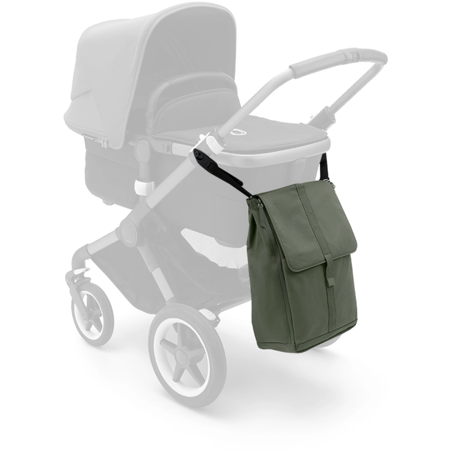 bugaboo Kinderwagen Dragonfly Complete BlackForest Green, Ultimate Newborn Bundle