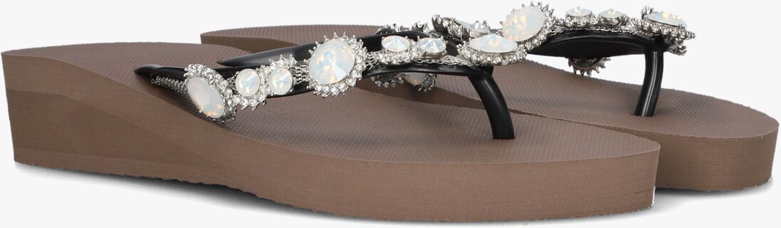 UZURII taupe uzurii teenslippers pearl marylin