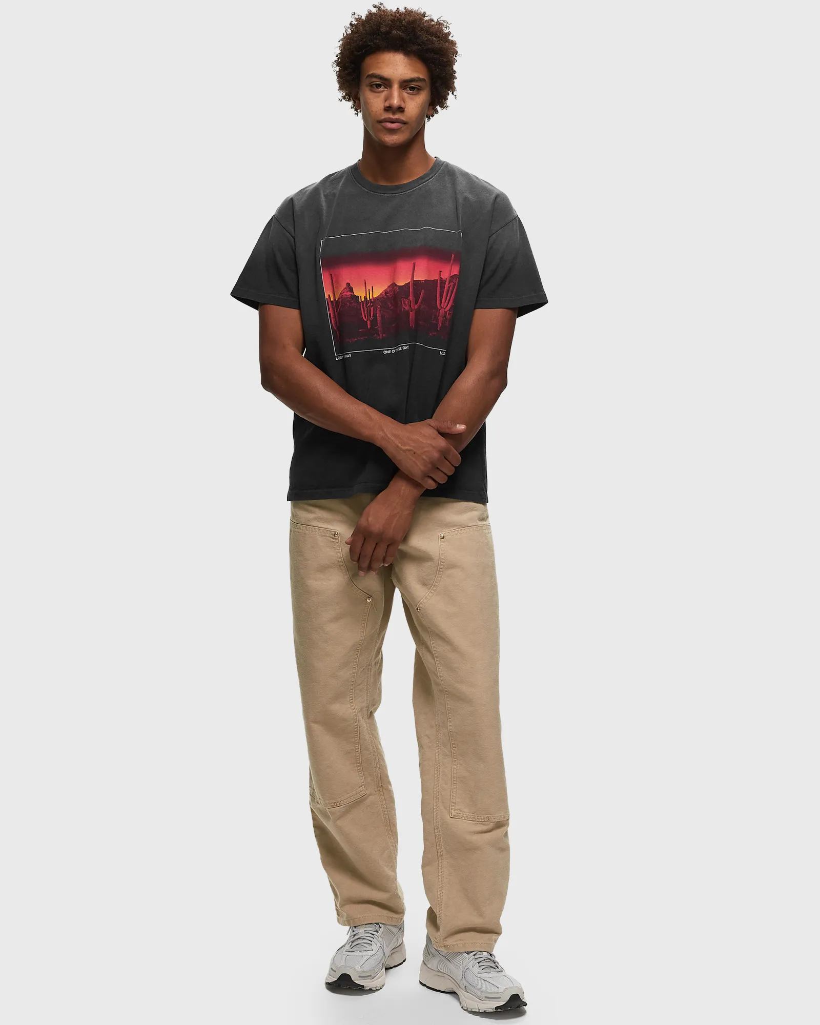 One of these Days BURNING LANDSCAPE TEE