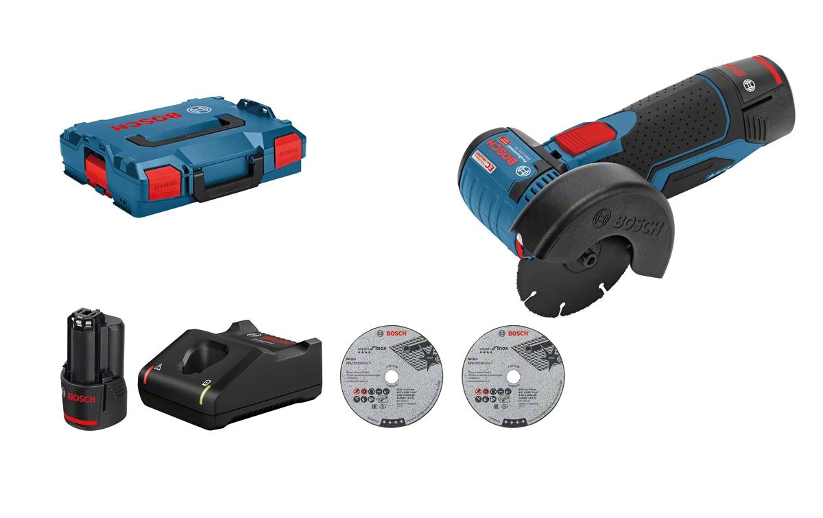Bosch Professional Akku-Winkelschleifer »GWS 12V-76 V-EC Kit«