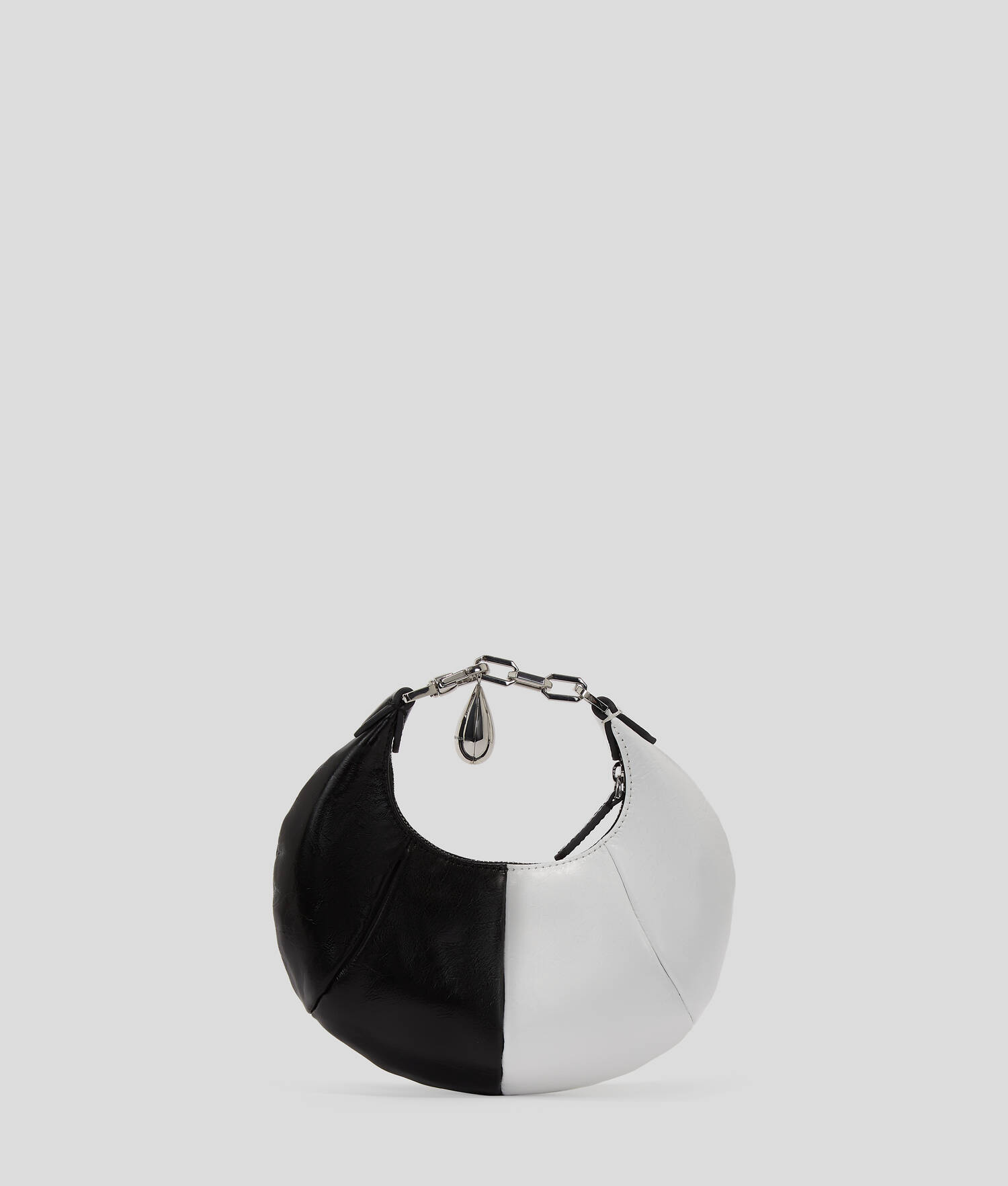 SAC BRACELET KL X JOANN - Blanc/Noir