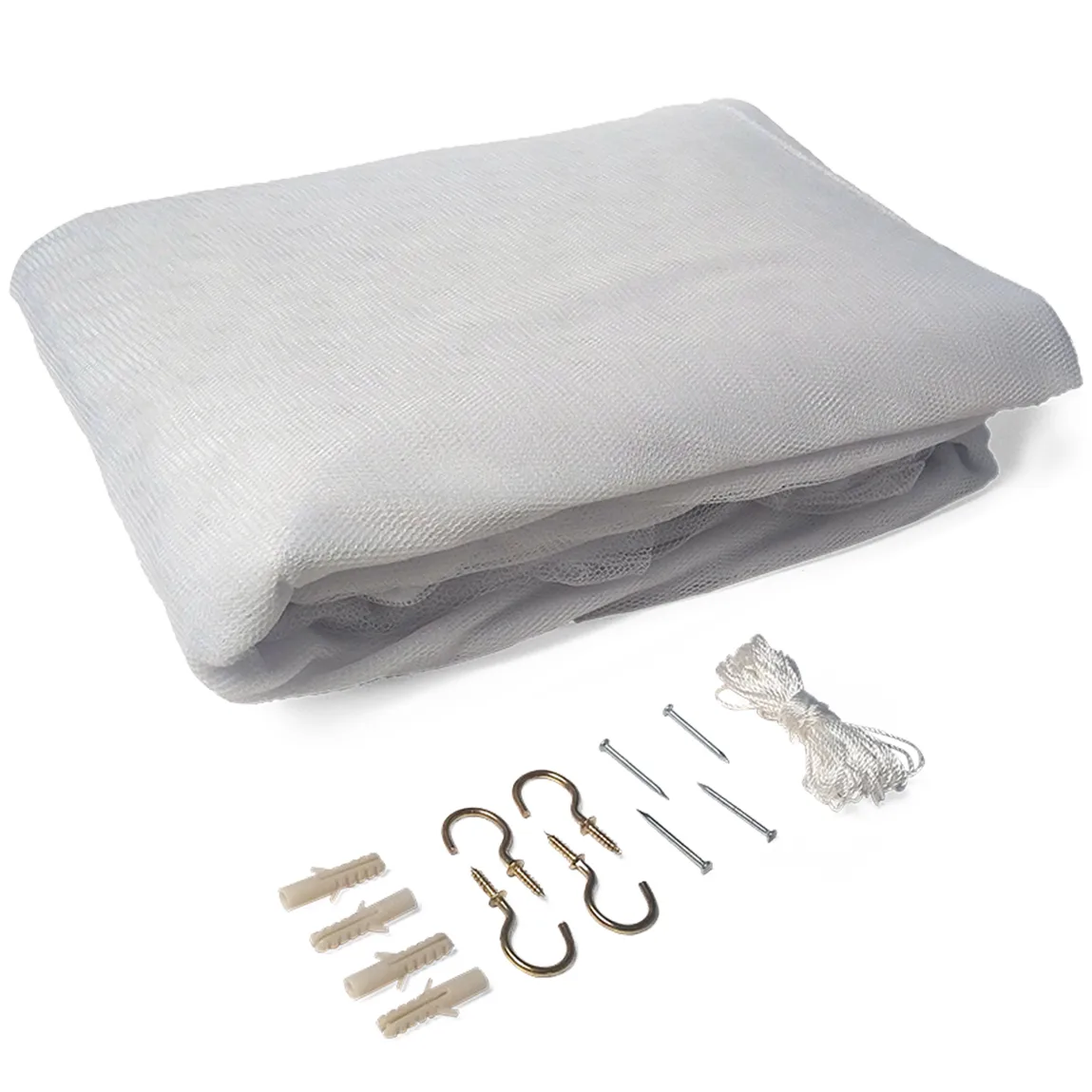 Coghlan's Myggnett seng dobbel 160x200x150 cm White