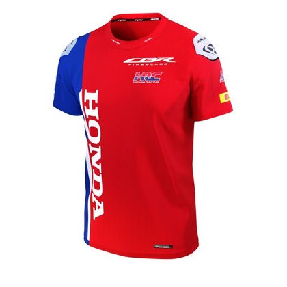 T-Shirt manches courtes Ixon HRC 25 - Rouge / Bleu