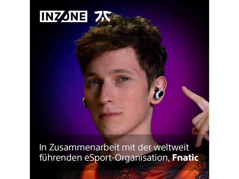 Sony Wireless In-Ear-Kopfhörer INZONE WF-G700 Weiss True Wireless Noise Cancelling-Ohrstöpsel für Gaming mit Mikrofon