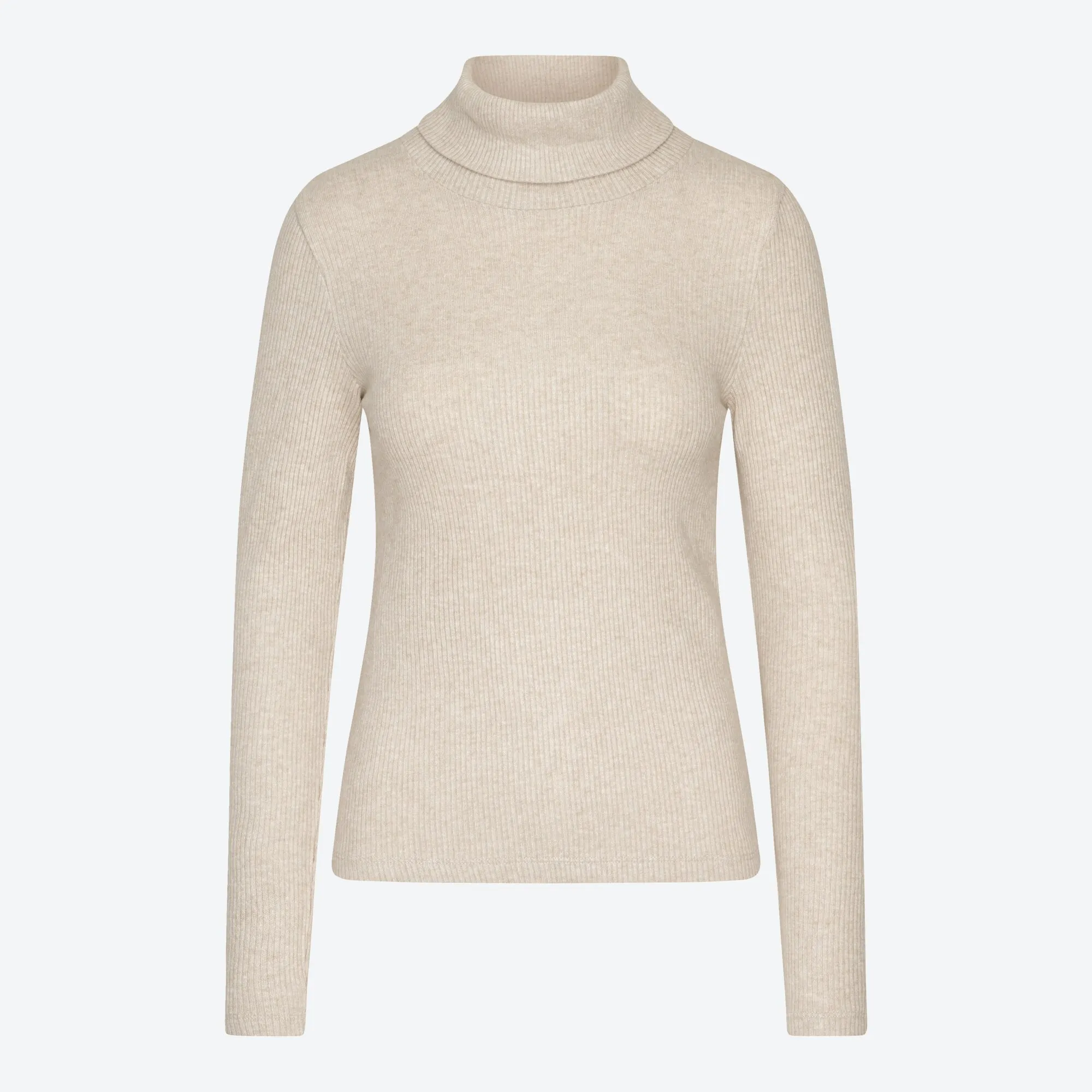 Damen-Pullover mit Ripp-Muster