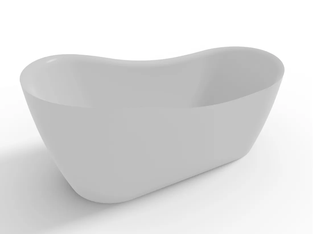 Baignoire îlot ovale JAZZ L. 170 x l. 79 cm, by SPALINA