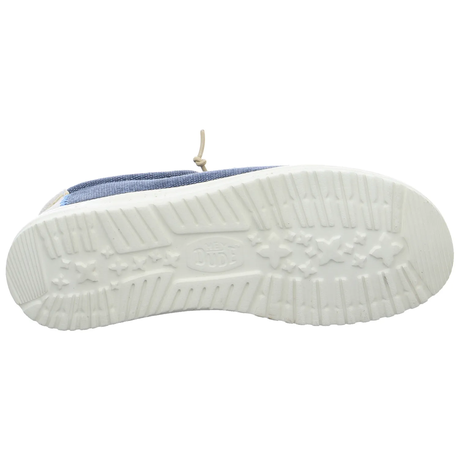 HEY DUDE Halbschuh Blau Textil
