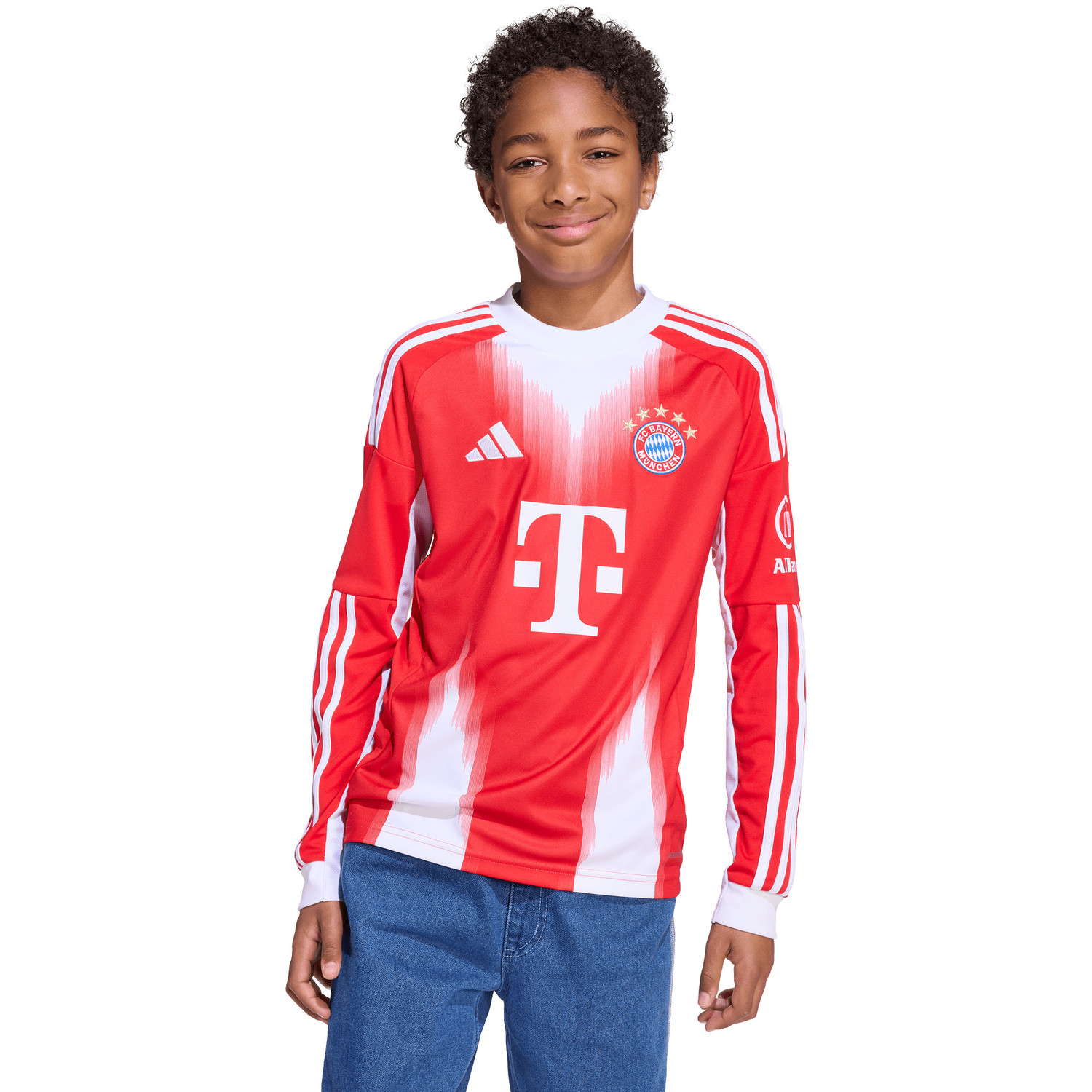 adidas Bayern München Thuis Shirt Longsleeve Kids