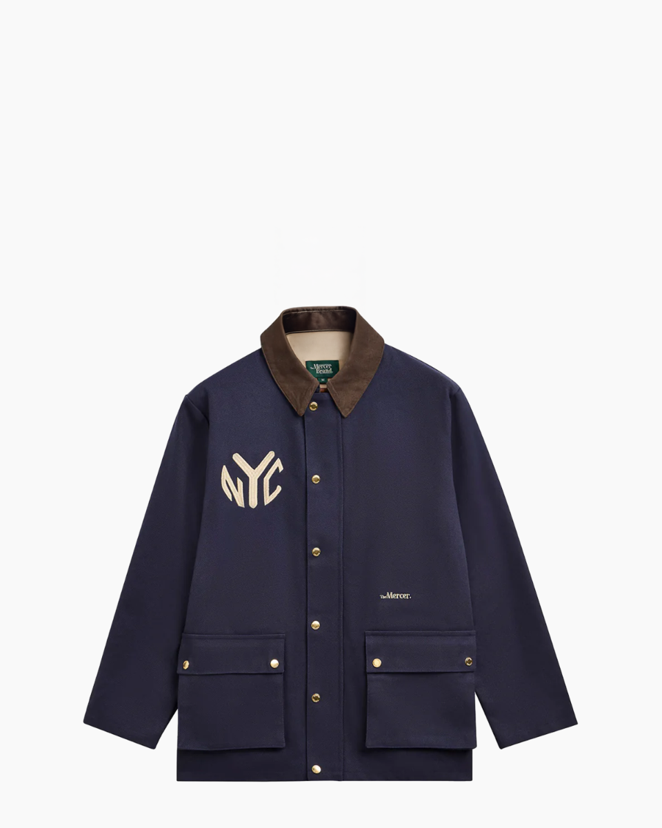 Mercer Amsterdam The Subway Jacket Donkerblauw Jas