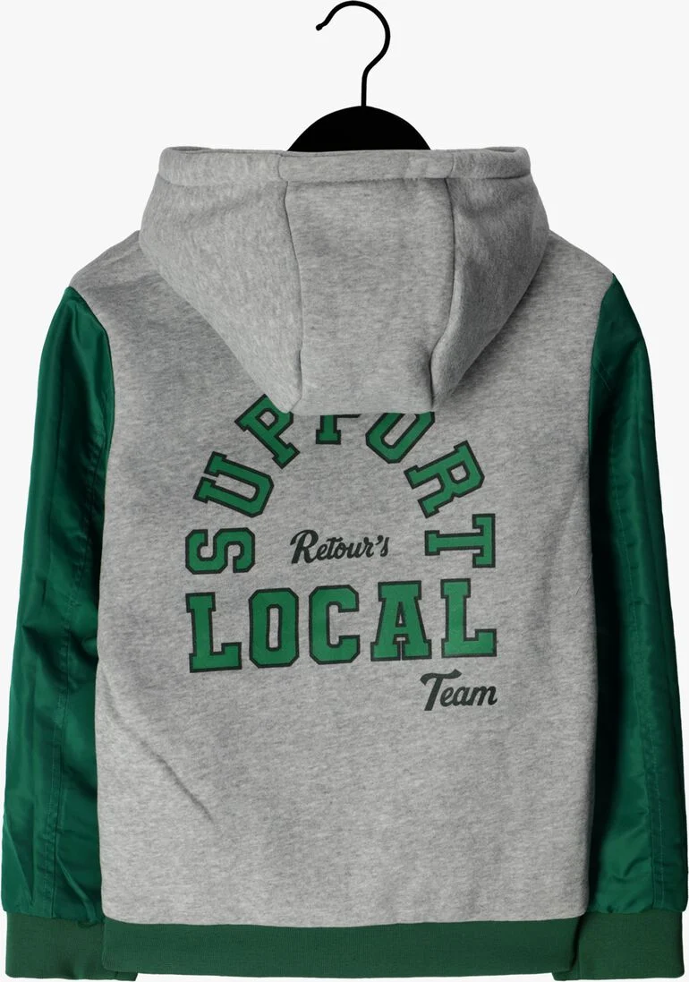 RETOUR groene retour t-shirt ves 1