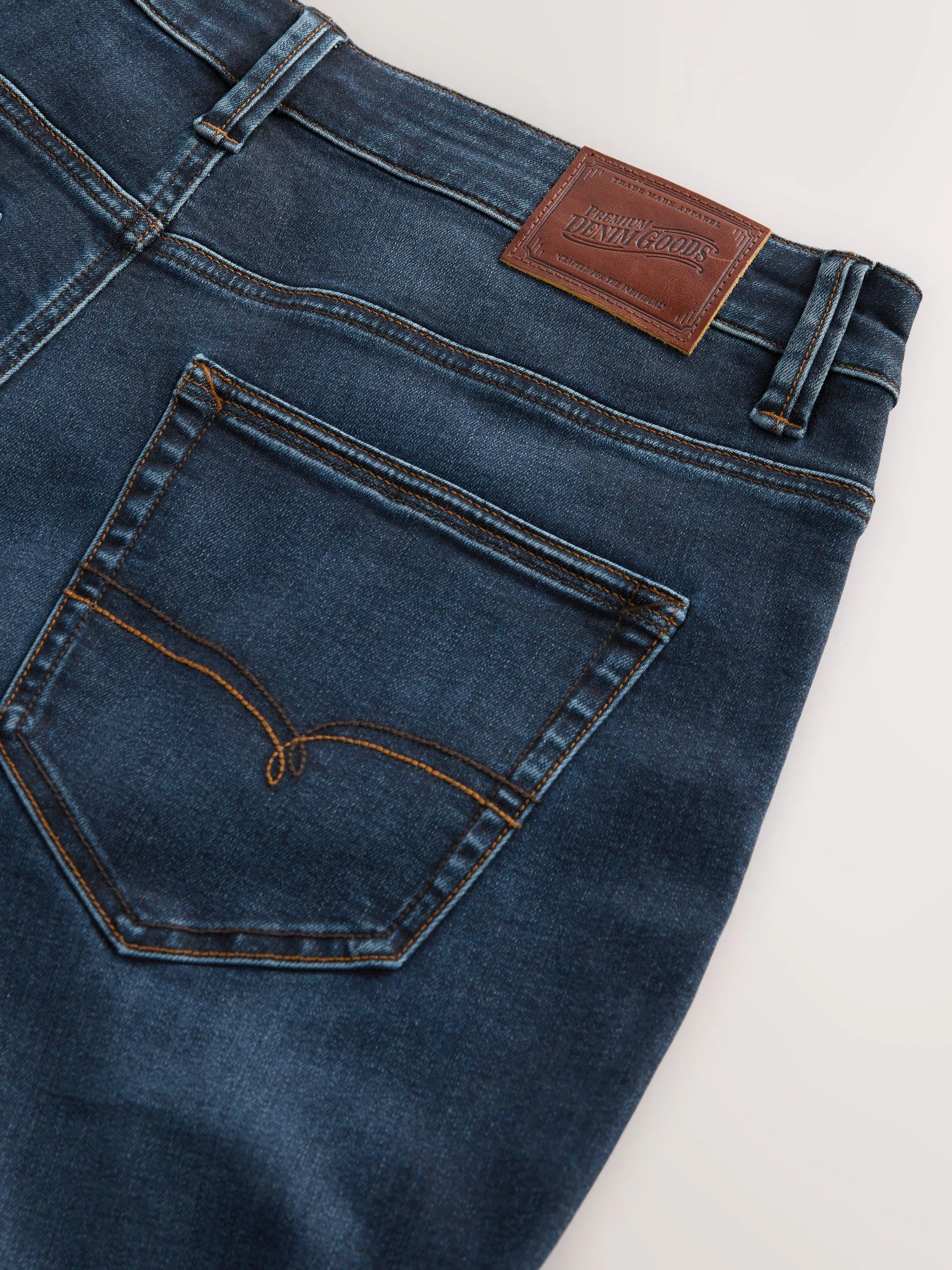 Blauw - Relaxed fit - Motionflex jeans