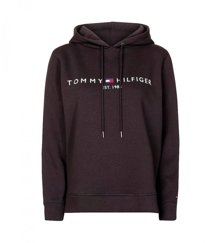 Moletom Tommy Hilfiger Heritage Hilfiger Preto